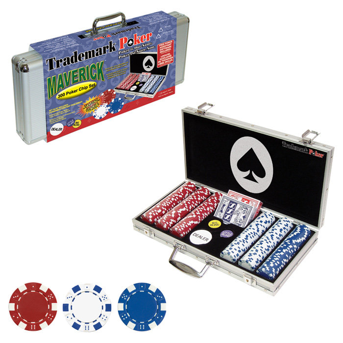 Trademark Global Maverick Poker Chip (Set of 300) & Reviews Wayfair